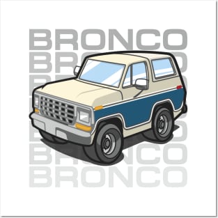 Ol' Bronco Posters and Art